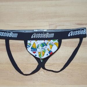 New Aussiebum Cream Dream Jock Size L